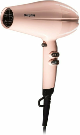 Babyliss Rose Blush 2200 Ionic Hair Dryer 2200W