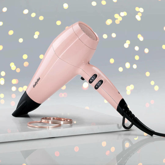 Babyliss Rose Blush 2200 Ionic Hair Dryer 2200W