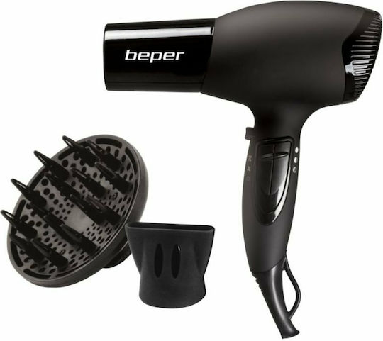 Beper Сешоар Turbo с Дифузер 2000W Черно