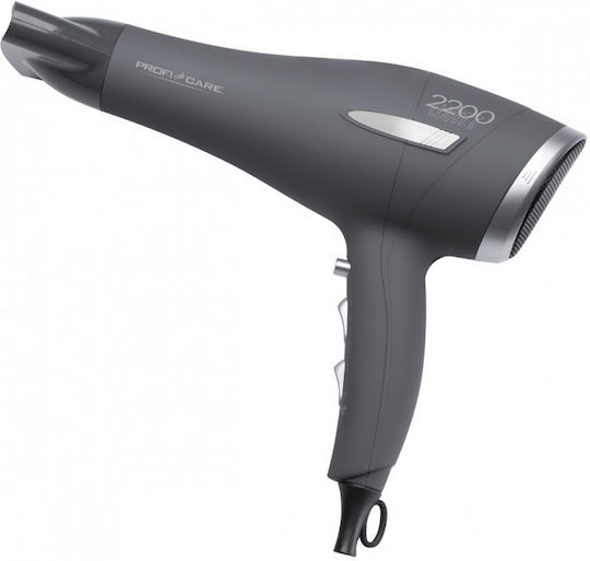 ProfiCare PC-HT 3045 Grey Πιστολάκι Μαλλιών 2200W