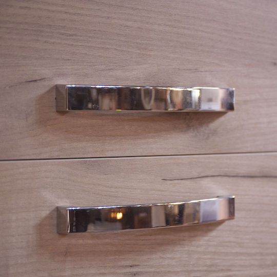 Στήλη Κουζίνας Charlotte 60x56x213.4cm Δρυς