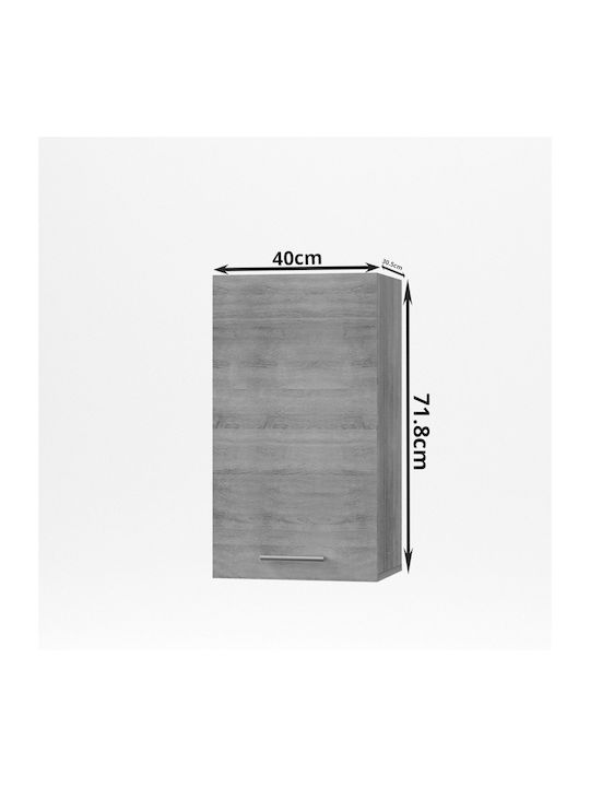 Alina Cabinet Wall Sonoma 40x30.5x71.8pcs