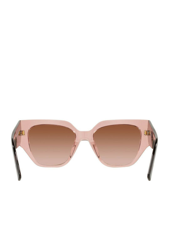 Vogue Feminini Ochelari de soare cu Roz Cadru și Maro Degrade Lentilă VO5409S 282813