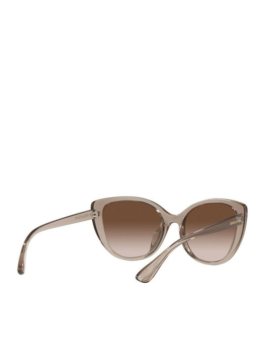 Armani Exchange Women's Sunglasses with Gray Plastic Frame and Gray Gradient Lens AX4111SU 824013