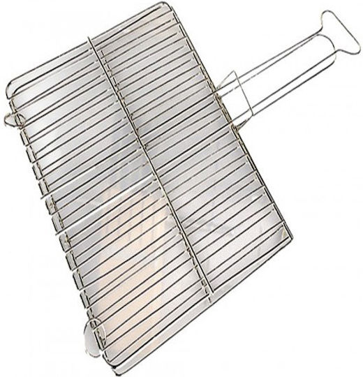 EMC Rostfreier Stahl Holzkohlegrill mit Deckel 75cmx35cm