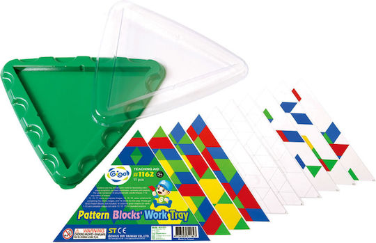 Gigo Pattern Blocks Пъзел от Пластмаса за 3+ Години 101162