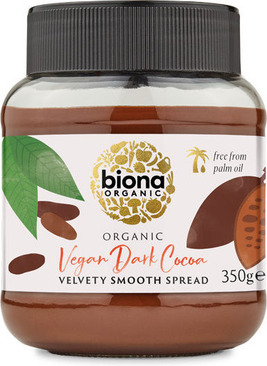 Biona Organic Praline tartinabile Cremă de ciocolată neagră 350gr