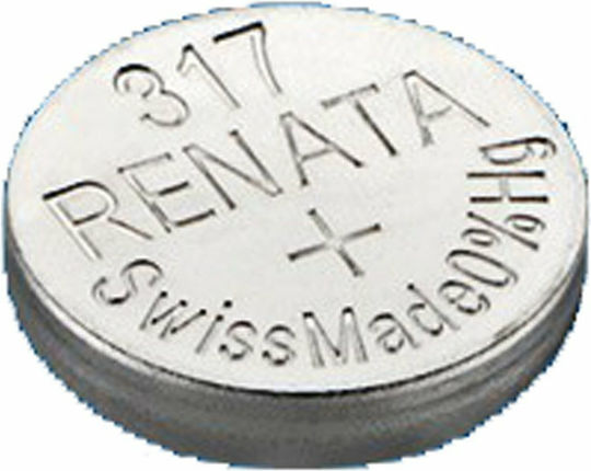 Renata 317/SR516SW Batterie Silber-Oxid für Uhren SR516 1.55V 1Stück
