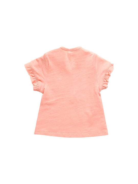 Boboli Kids Blouse Short Sleeve Pink