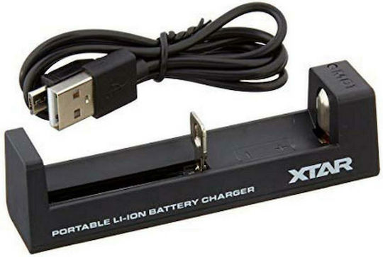 XTAR MC1 USB Φορτιστής Μπαταριών Li-ion Μεγέθους 18650