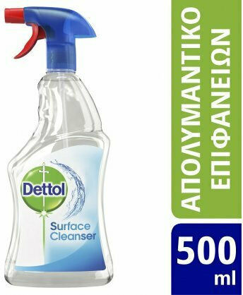 Dettol Καθαριστικό Spray Γενικής Χρήσης με Απολυμαντική Δράση 6x500ml