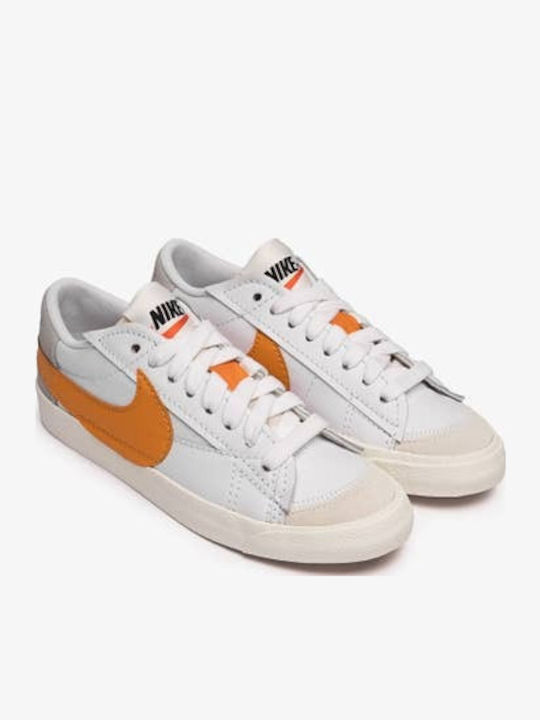 Blazer Low '77 Jumbo Pentru Bărbați Adidași Albi / Alpha Orange / Grey Fog