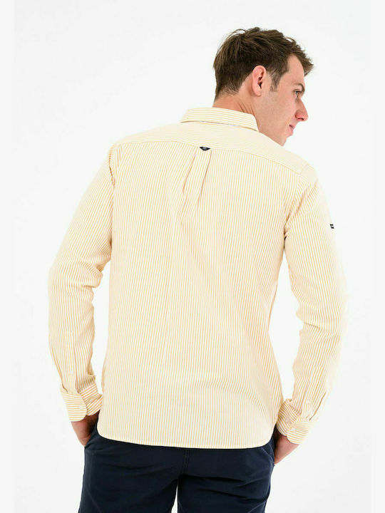 Superdry Cotton Shirt Yellow