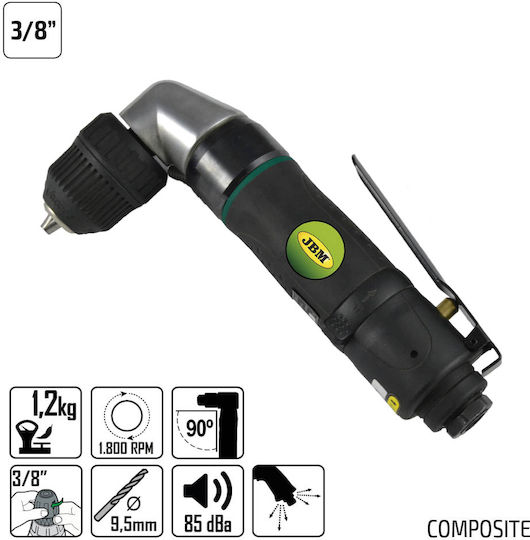 JBM Air Drill 3/8’’ (10mm) 90º 51221