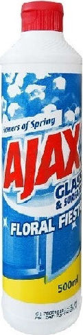 Ajax Καθαριστικό Υγρό Τζαμιών Floral Fiesta 500ml