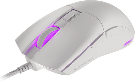 Genesis Krypton 750 RGB Gaming Mouse 8000 DPI White
