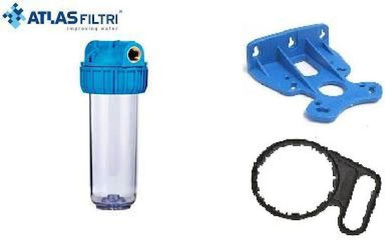 Atlas Filtri Senior Plus 3P BFO SX TS Συσκευή Φίλτρου Νερού Μονή Κεντρικής Παροχής Διατομής 1''