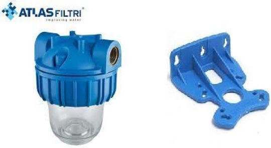 Atlas Filtri Medium Plus 3P BFO SX TS Συσκευή Φίλτρου Νερού Μονή Κεντρικής Παροχής Διατομής 1''