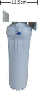 Aqua Pure Apduc 14 Ufcto Συσκευή Φίλτρου Νερού Διπλή Κάτω Πάγκου / Κεντρικής Παροχής με Βρυσάκι & Ανταλλακτικό Φίλτρο