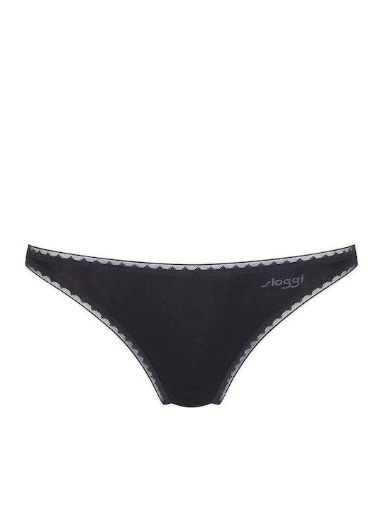 Go H Mini Βαμβακερά Women's Slip 2Pack Black