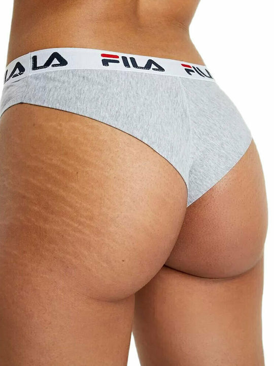 Fila Urban Βαμβακερό Γυναικείο Brazil Γκρι