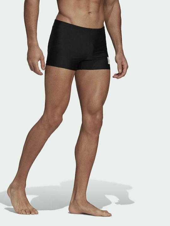 Solid Men's Swimwear Shorts Black