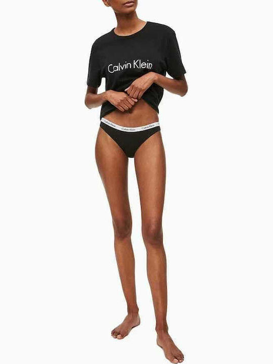 Βαμβακερά Γυναικεία Slip 3Pack Μαύρα