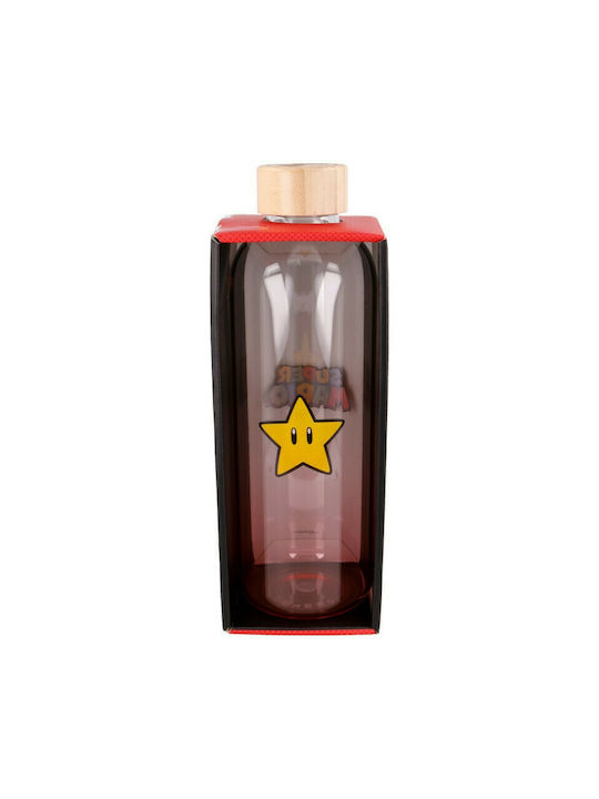 Abysse Bottle Water Glass with Screw Cap Transparent 1030ml