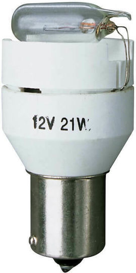 Carner Lamps Car P21W-BA15S-1156 Halogen 12V 21W 1pcs
