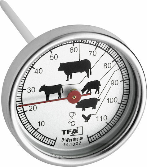 TFA Αναλογικό Θερμόμετρο Φούρνου με Ακίδα 0°C / +120°C TFA Αναλογικό Θερμόμετρο Φούρνου με Ακίδα 0°C / +120°C