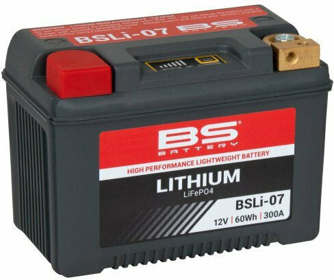 BS Litiu Baterie Motocicleta YTZ7-BS 300A cu Capacitatea 60Wh