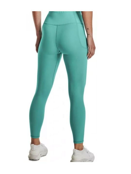 Motion Women's Cropped Training Legging High Waisted Turquoise