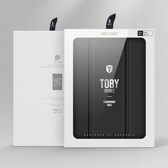 Dux Ducis Toby Flip Cover Μαύρη (iPad mini 2021 / mini 2024)