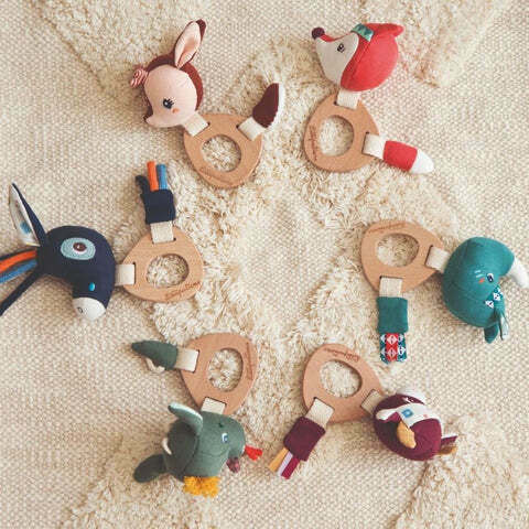 Lilliputiens Zornăitoare Alice pentru 0++ Luni