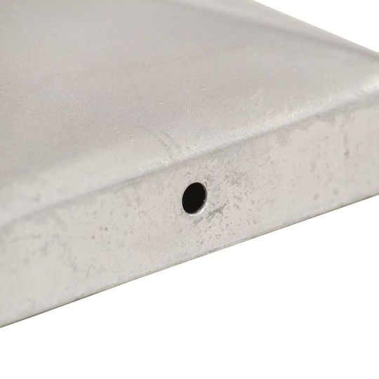 vidaXL Metal Cap for Garden Flooring Pyramid 8.1x8.1cm 6pcs