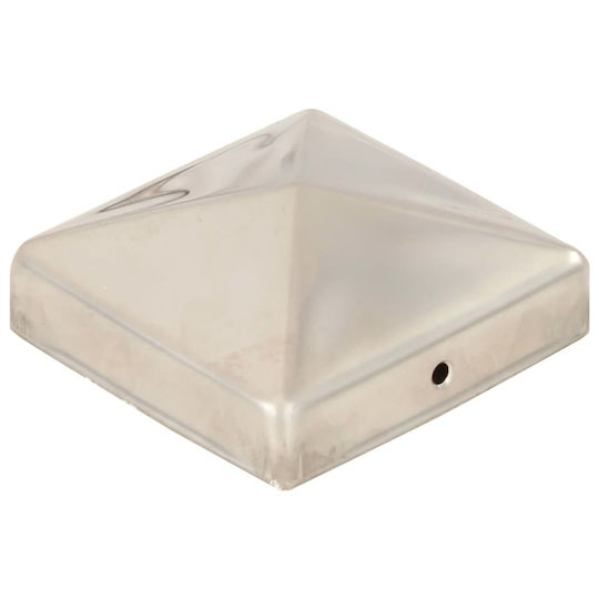 vidaXL Kappe für Gartenboden aus Stahl 8.1x8.1cm 6Stück Pyramide
