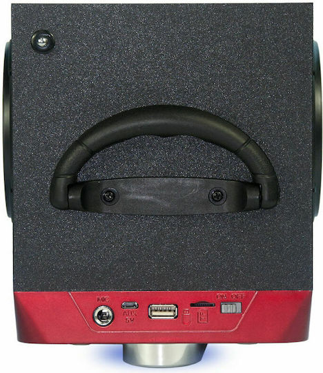 Akai Proffesional Ηχείο Karaoke με Ενσύρματo Μικρόφωνο και Εφέ Φωτισμού CEU7300-BT CEU7300-BT Μαύρο
