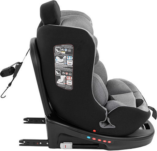 Kikka Boo I-Safe Autositz i-Size mit Isofix Dark Grey