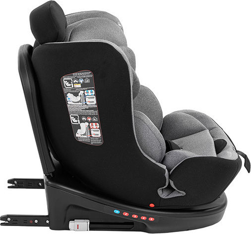 Kikka Boo I-Safe Autositz i-Size mit Isofix Dark Grey