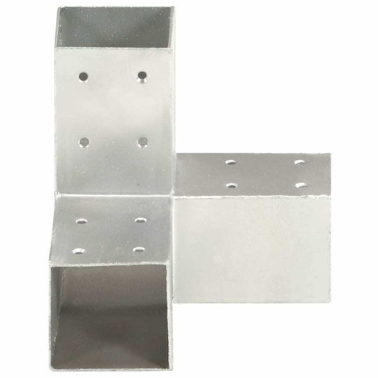 vidaXL Σύνδεσμος για Πέργκολα από Μέταλλο 71x71cm 4τμχ