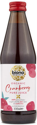 Biona Βιολογικός Χυμός Cranberry Χωρίς Ζάχαρη 330ml