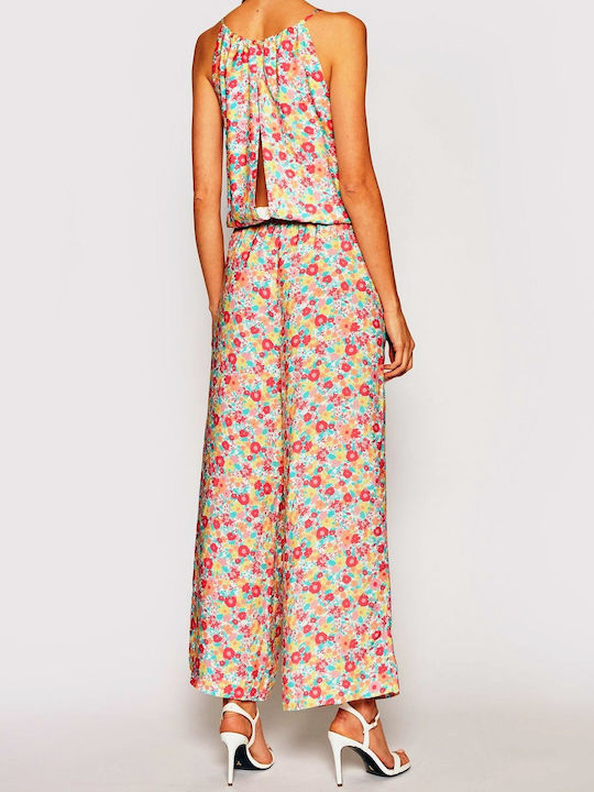 Vicky Women's Sleeveless One-piece Suit Multicolored