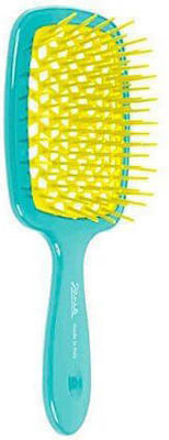 Janeke Superbrush Brush Hair Turquoise