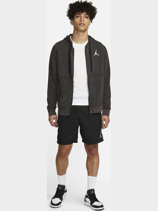 Dri-Fit Cardigan With Hood Gray