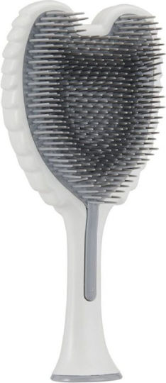 Tangle Angel 2.0 Hair Brush Matt Satin White Grey