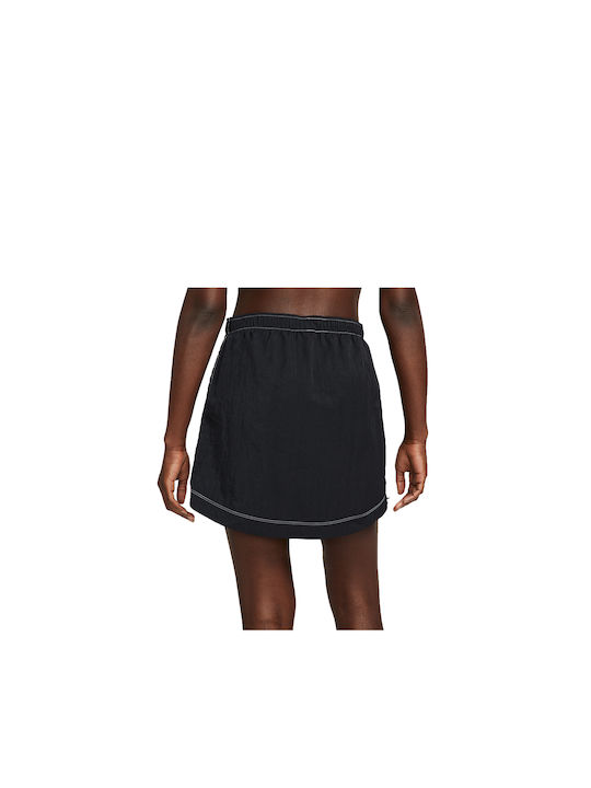 Nike Ψηλόμεση Mini Φούστα σε Μαύρο χρώμα