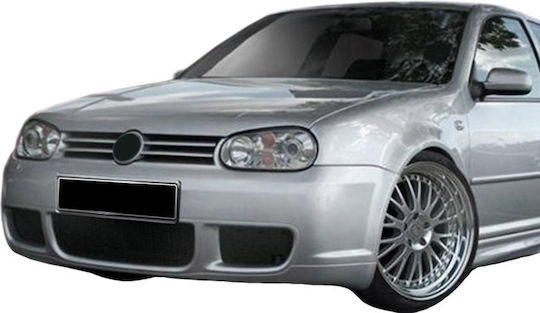 goodGo Bumper de Autoturism Partea din față cu Grile din Aluminiu Compatibil cu Volkswagen Magazin online de golf 4 1998-2003 R32 Look