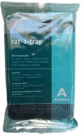 Agroza Rat-a-Trap Glue Trap Made of Plastic 8.5x13cm 2 Pieces