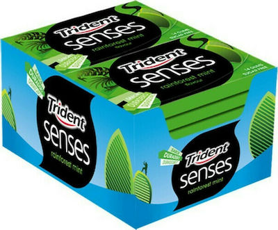 Trident 14 Senses mit Geschmack Pfefferminz Ohne Zuckerzusatz 12Stück 27gr