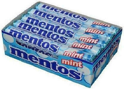 Mentos mit Geschmack Minze Ohne Zuckerzusatz 20Stück 38gr